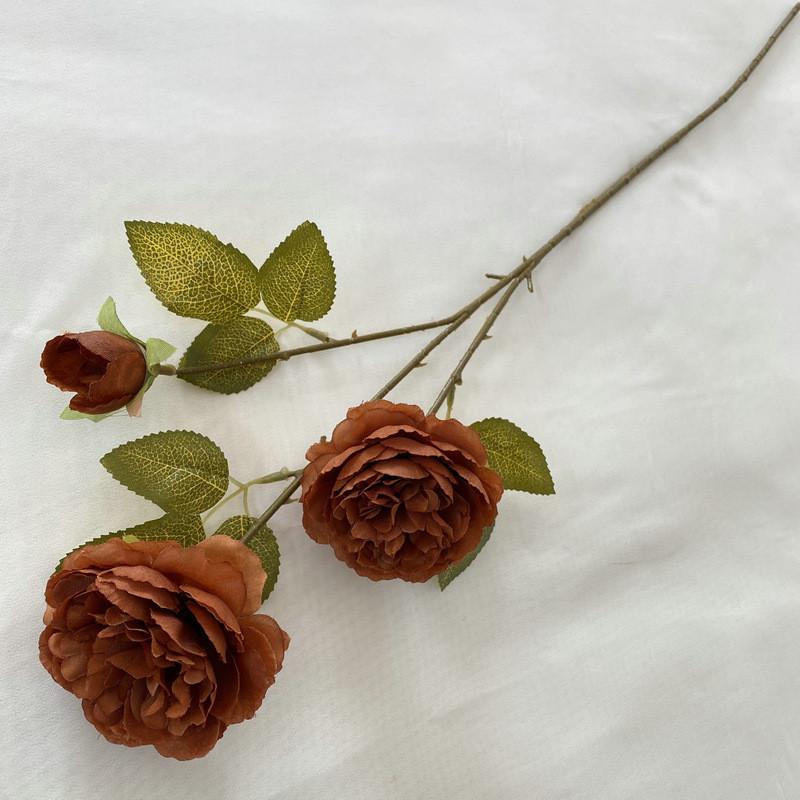 Rhododendron Artificial Flower Wedding Hotel Restaurant Decoration Desktop