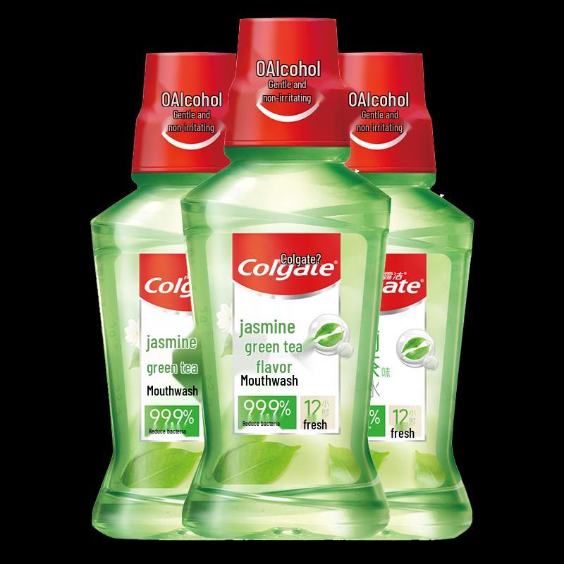 Colgate Fresh Breath Jasmine Green Tea Mouthwash (3 x 250ml)