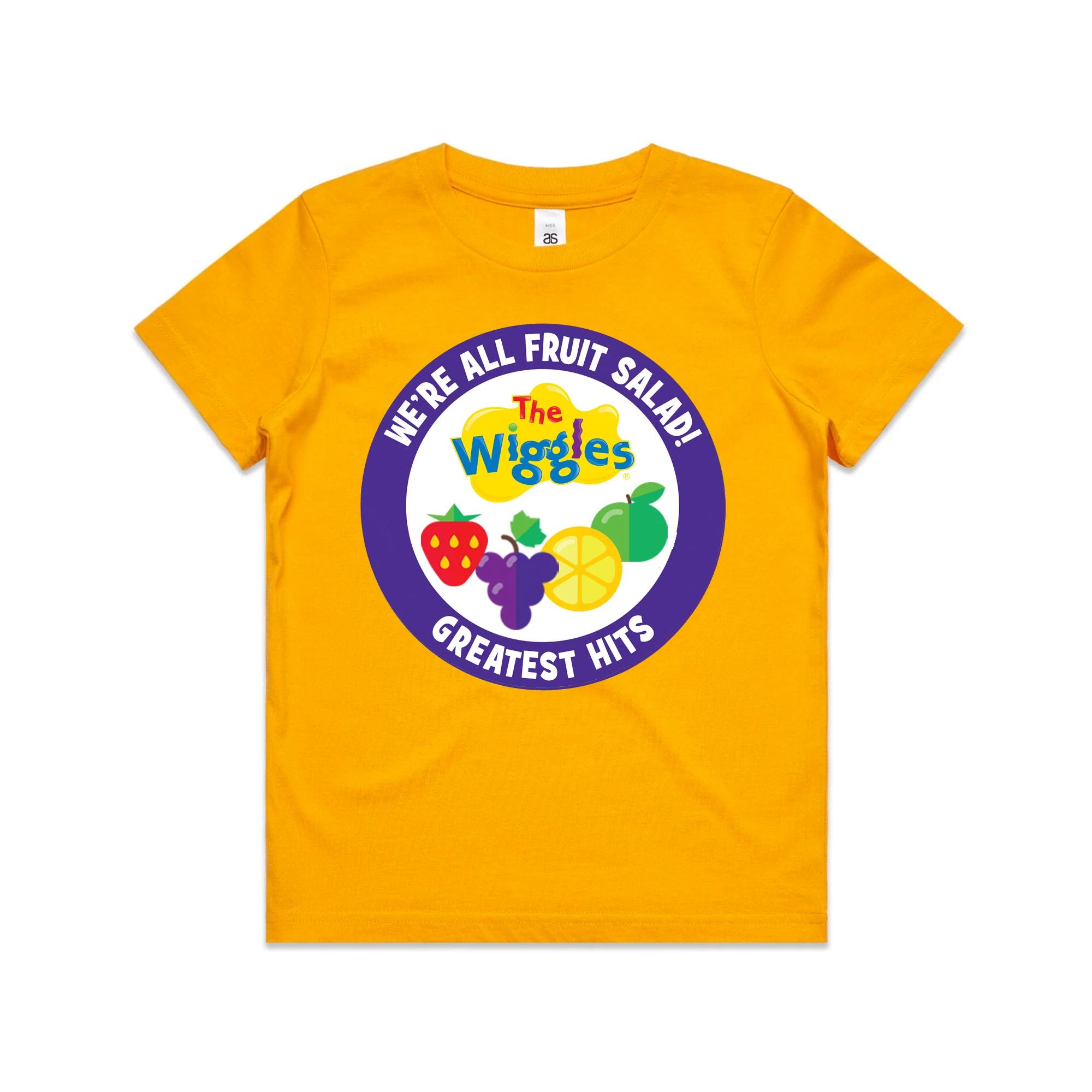 2026 The Wiggles Australian Childrens Music Group Unisexs Womens Cotton TShirt Streetwear Vintage Fashion Unisex Summer Casual Tee S