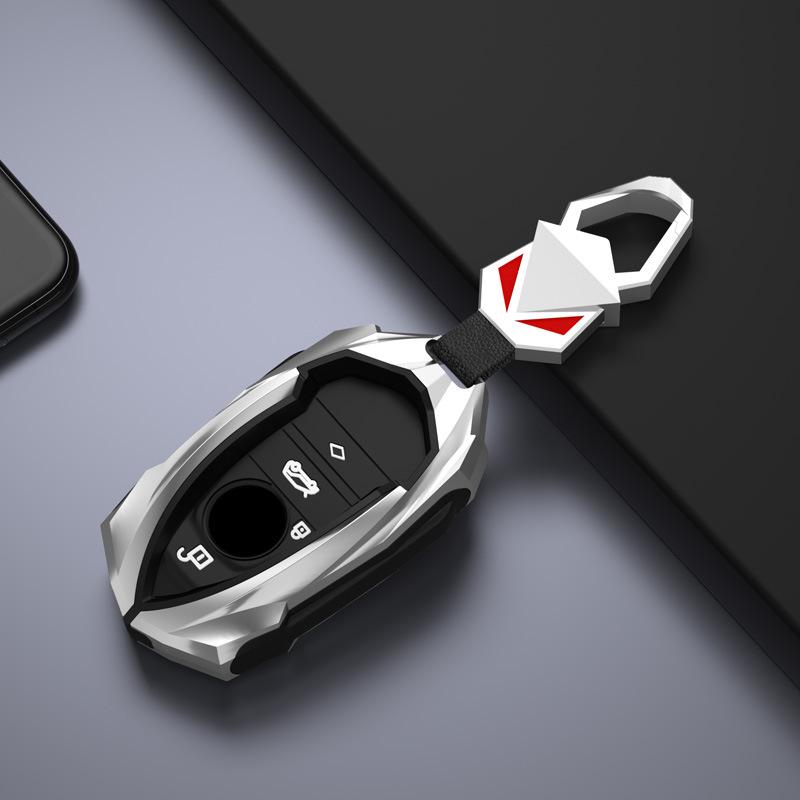 Pouzdro na klíč BMW i3/i8: Kovový kryt a přezka pro dálkové ovládání