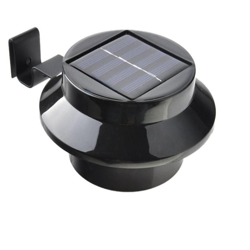 1Pc  Border Solar Fence Light 3led Rainproof Fence Sink Light Garden Landscape Lighting Outdoor Wall Light
