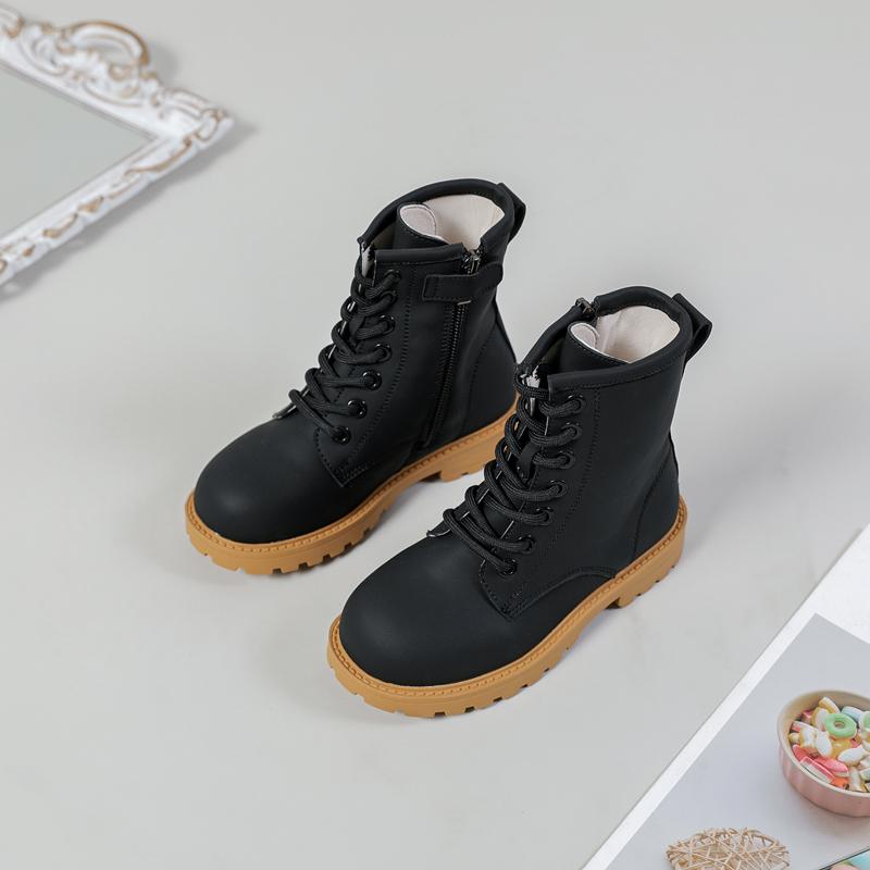 Kids  Boots Children Ankle Boots Baby Girls White  Shoes Boys Riding Boots Toddler Soft Casual Platform Autumn