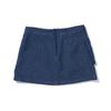 Extraordinary Embroid Indigo Skirt Indigo
