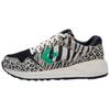 Wave Trainer Leopard Unisex Sneakers Cream Black Vintage-White A14288C