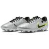 Nike Tiempo Legend 10 Practical Comfortable Non-Slip Durable Soccer Shoes Men Soccer Shoes Silver Black Yellow DV4339-001