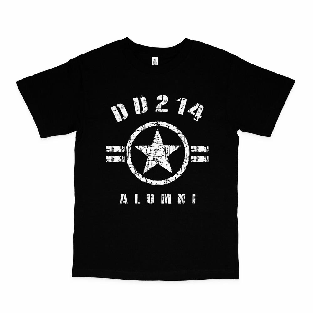 Alumni DD-214 US Army Mens Printed T-Shirt Unisex T-Shirt S