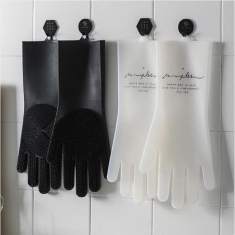1 x Modern Silicone Scrub Glove (random color)