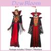 Halloween meisjes vampierkostuum jurk angstaanjagende horror cosplay outfit