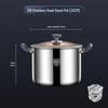Extra Deep 316 Stainless Steel Stewing & Soup Pot - Food Grade, Large Capacity, Thick & Durable