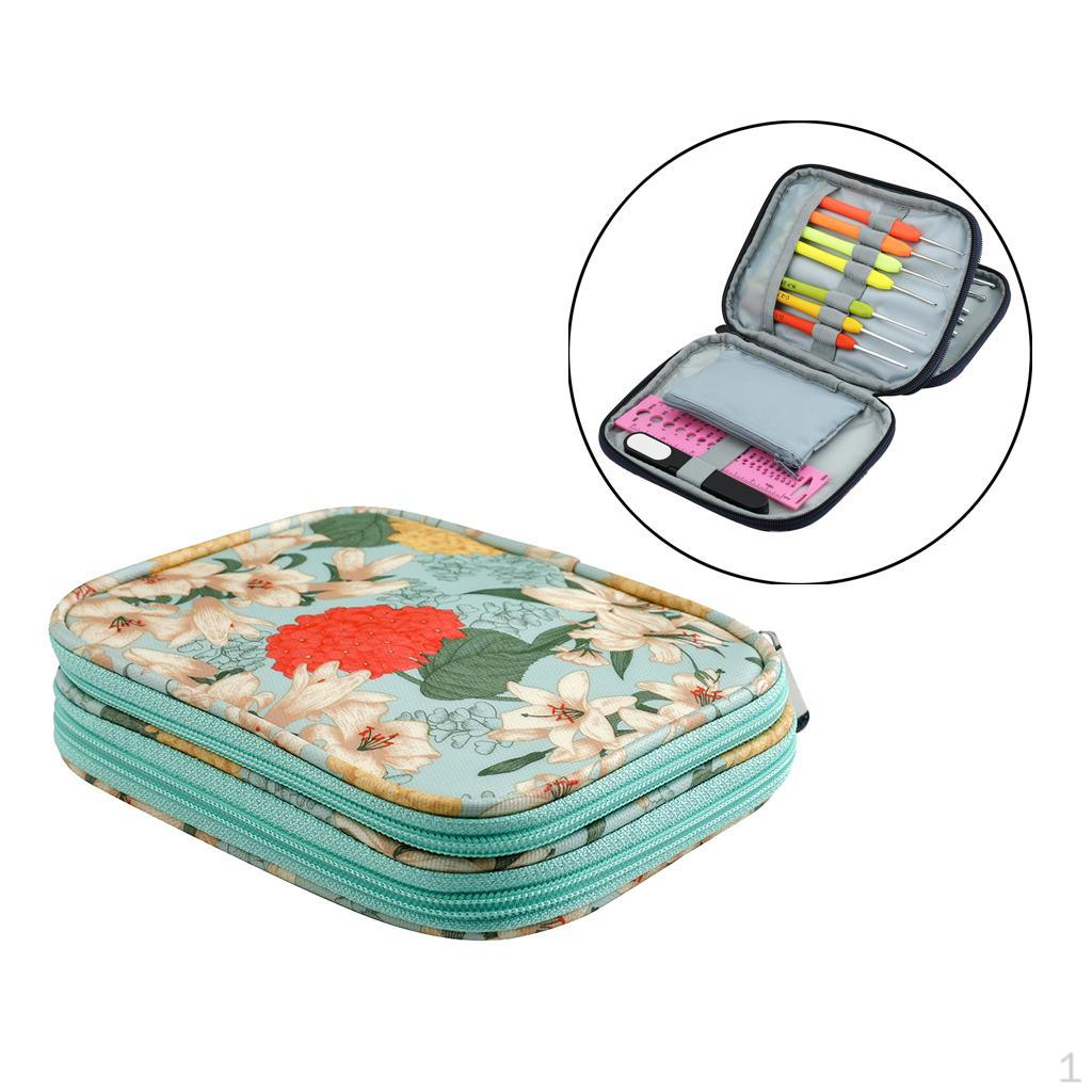 Portable Knitting Crochet Bag Storage Waterproof Yarn Case Organizer Sewing Accessories