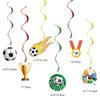 World Cup Birthday Party Decorations: Banners, Spirals, and Cake Toppers
