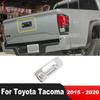 Rear Trunk Handle Bowl Cover Trim For Toyota Tacoma 2015-  Chrome Car Tailgate Door Handles Catch Cap Trims Accessories