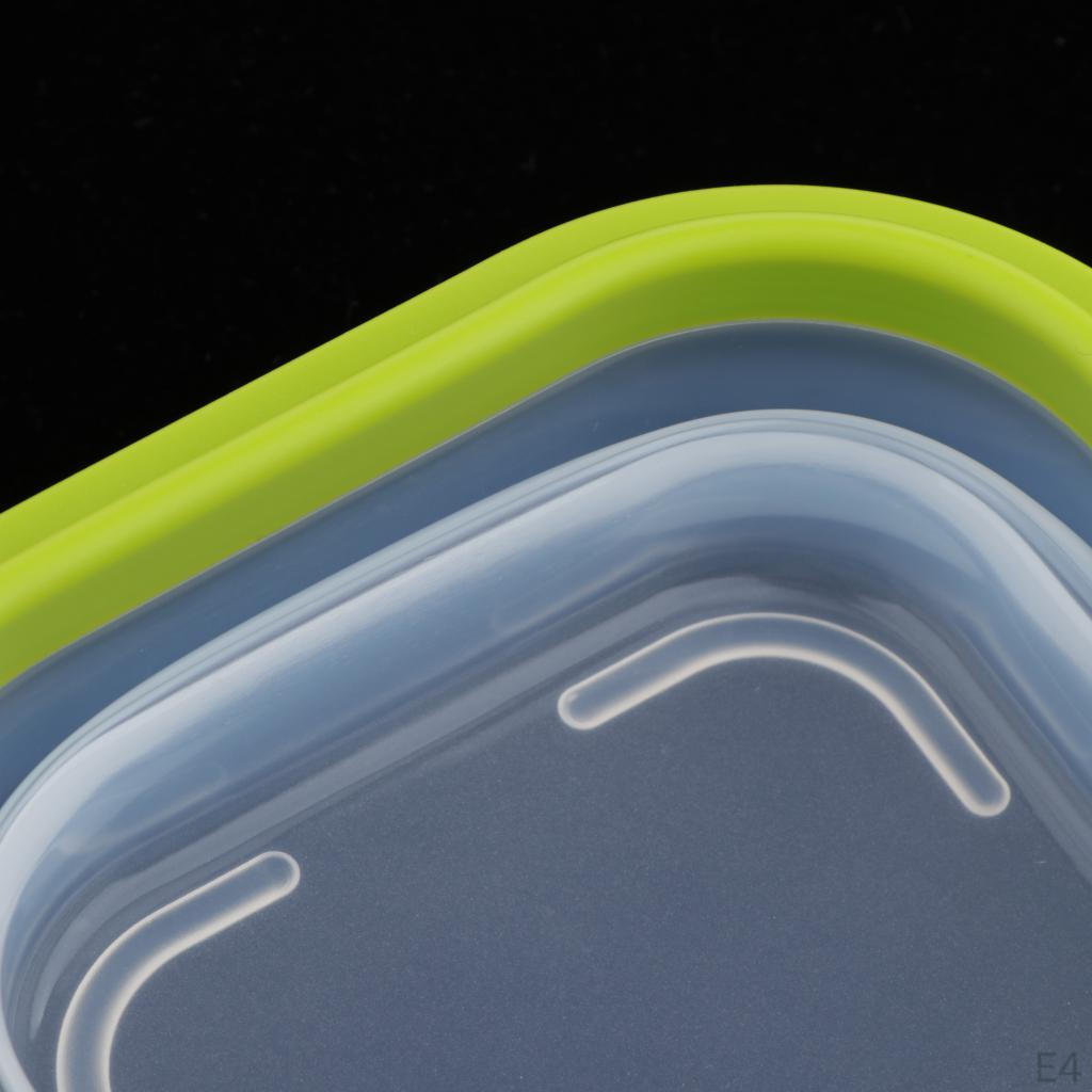Container - Silicone Lid Collapsible Lunch Oven, Microwave, zer