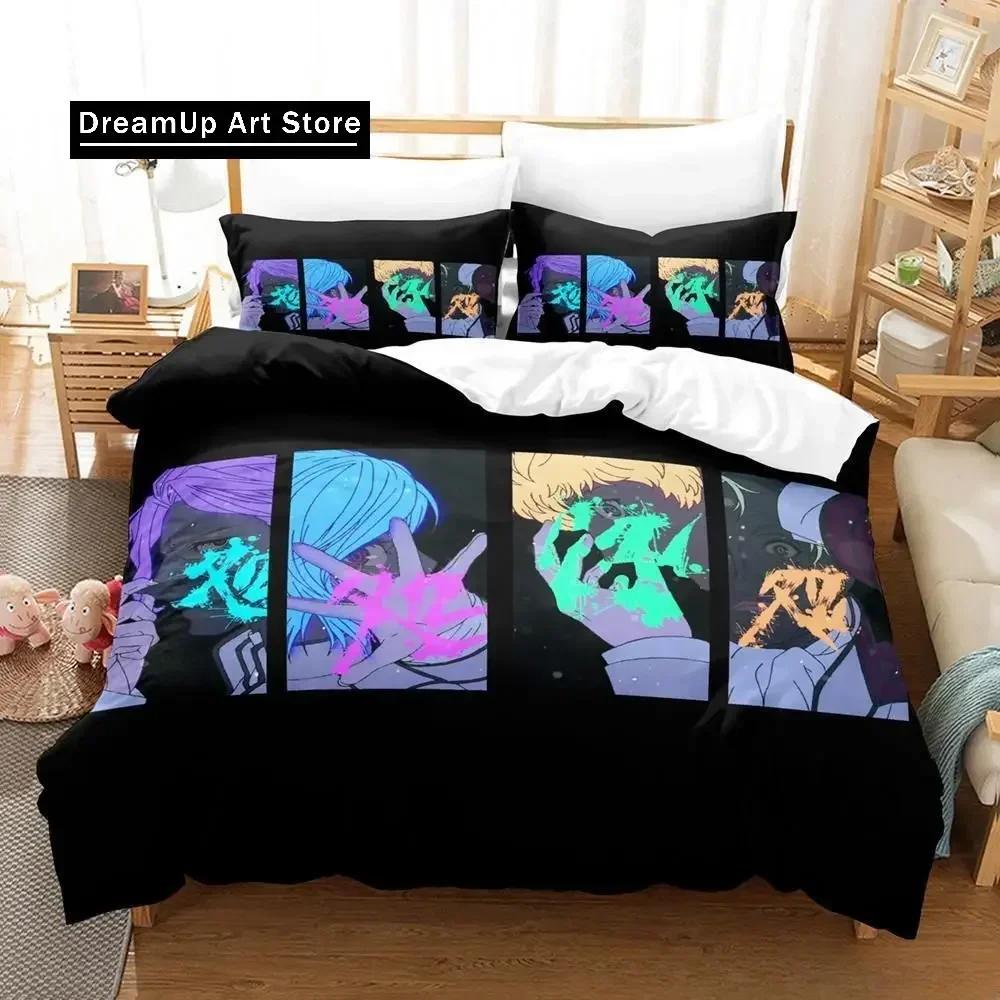 Akudama Drive Bedding Set Single Twin Full Queen King Size Bed Set Adult Kid Bedroom Duvet Cover Sets 3D Anime Bed Sheet Set