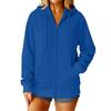 Womens Hoodies Fall Game Day Sweatshirts  Casual Long Sleeve Loose Coat Fall Hoodie Sweatshirt