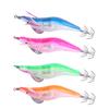 10cm 4 Colors Electric Luminous Bionic Shrimp Shape Saltwater Squid Fishing Lures
