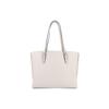 Coach Mollie Logo Leather Tote Bag Women tote bags White 1671-IMOVG