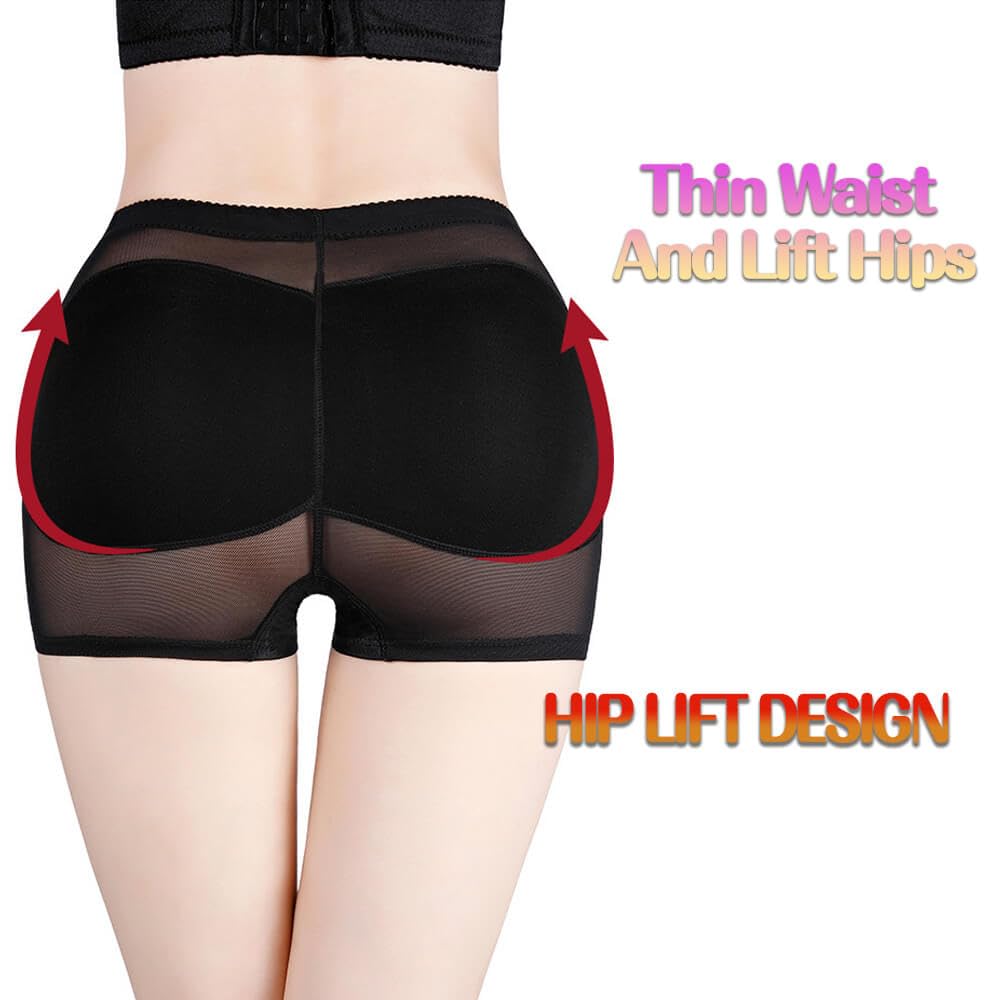 Padded Beautiful Hip Padded Suitable for Long Hours of High Shapewear Tummy Shapewear Girdle Shorts A [fourfivesix Haru] Shapewear, Hip-Up Shorts,
