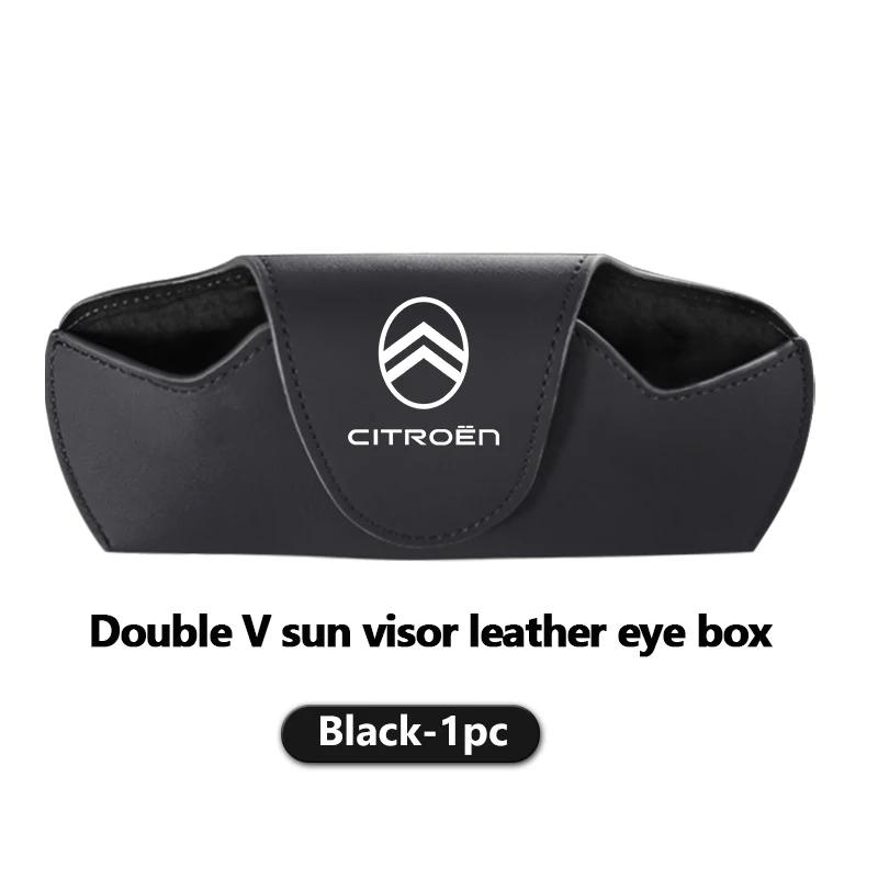 

Car Sun Visor Plate Glasses Case Sunshade Clamp Organizer Holder For Citroen Grand Berlingo Jumper Celysee Xsara Picasso