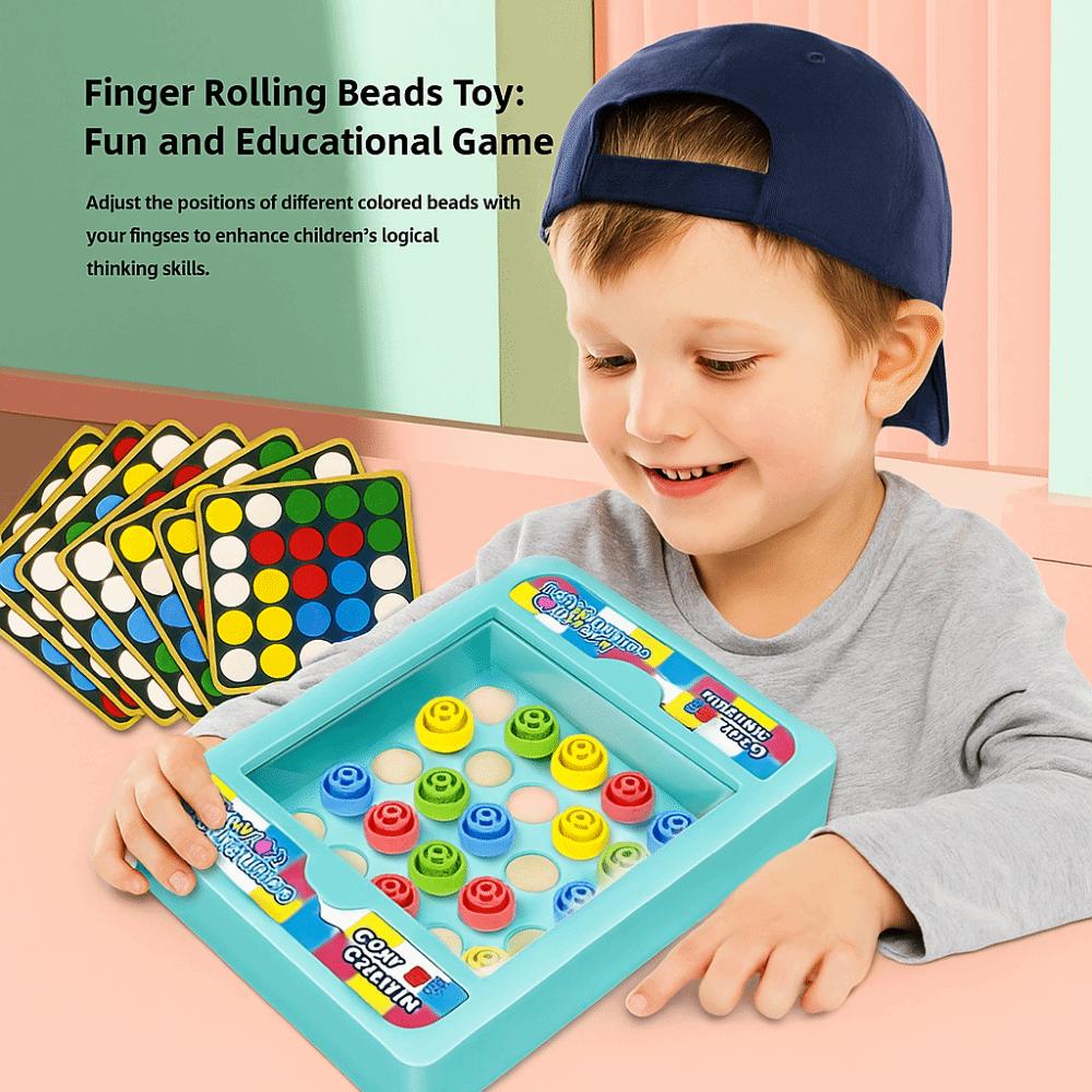 Intelligent Finger Rolling Ball Game Party Challenge Tabletop Game  Parent-child Interactive Toy