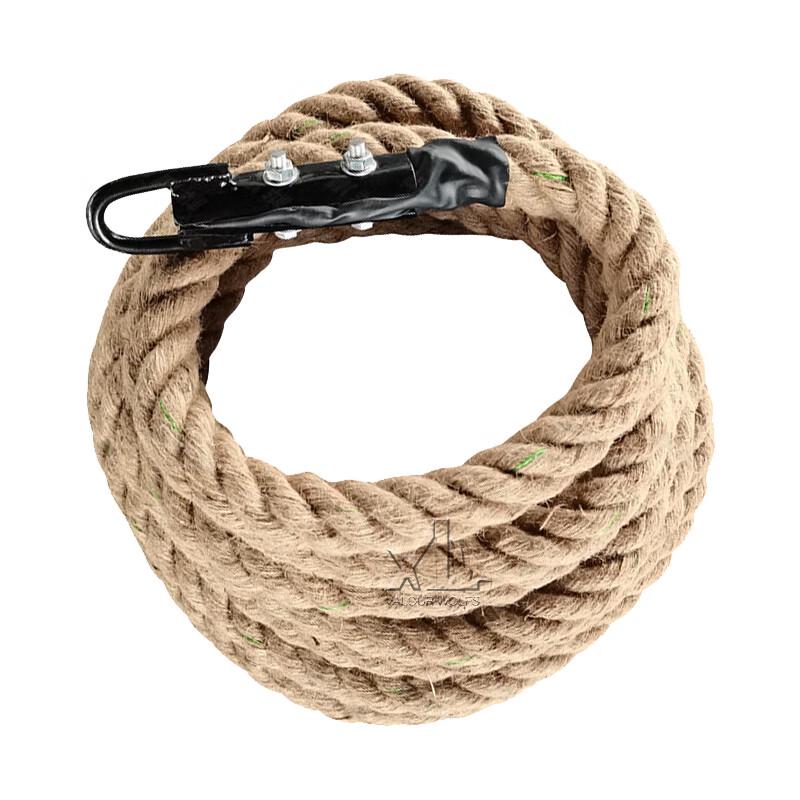 Hemp Strength Training Climbing Rope with Steel Core