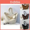 Large Capacity Women's Shoulder Bag Fashionable Spring Stylish Unique Design Crossbody Dumpling Bag In Black Brown And Creamy White