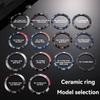 For Omega Seamaster 300 High Quality Ceramic Watch Bezel  Replace Colorful Luminous Ring Watch Accessories 38mm 40mm 42mm