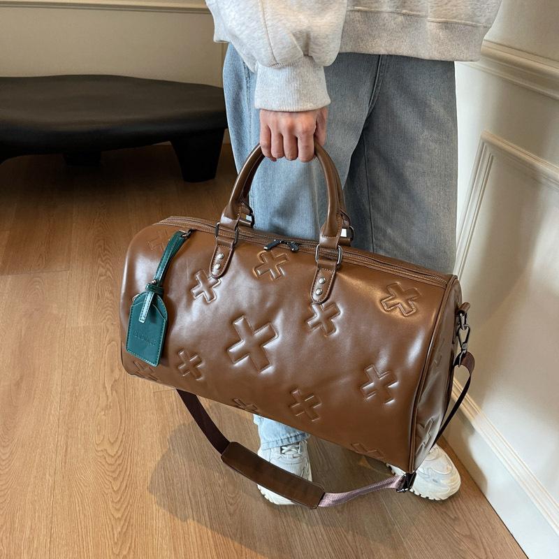 Herren- und Damen-Gepäcktaschen Camping-Aufbewahrung Reisetaschen Große Kapazität Tragbar Sport Nass- und Trocken-Fitness-Taschen