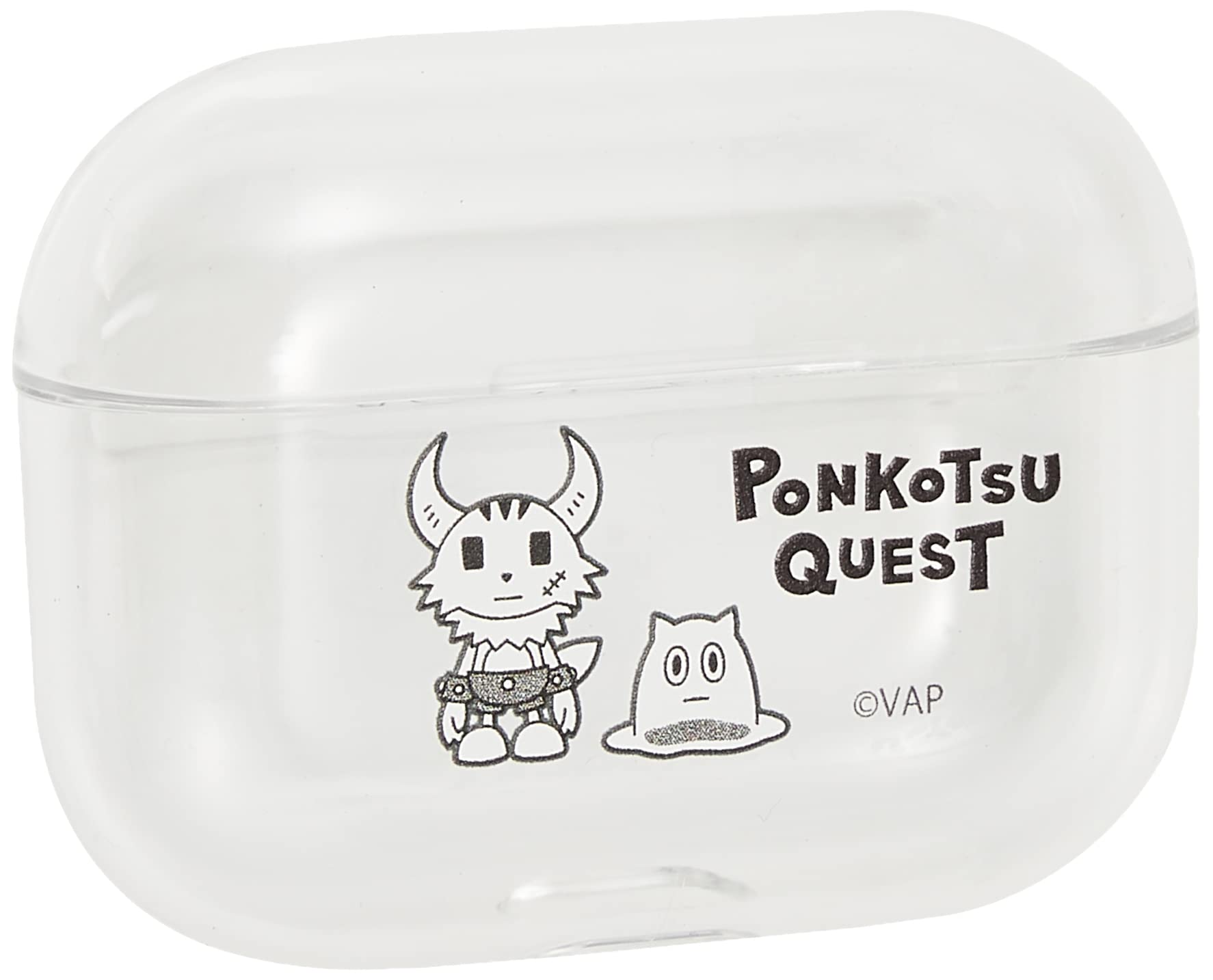 

Gourmandies Ponkotsu Quest AirPods Pro Clear Line Case, Art, PQ-07B