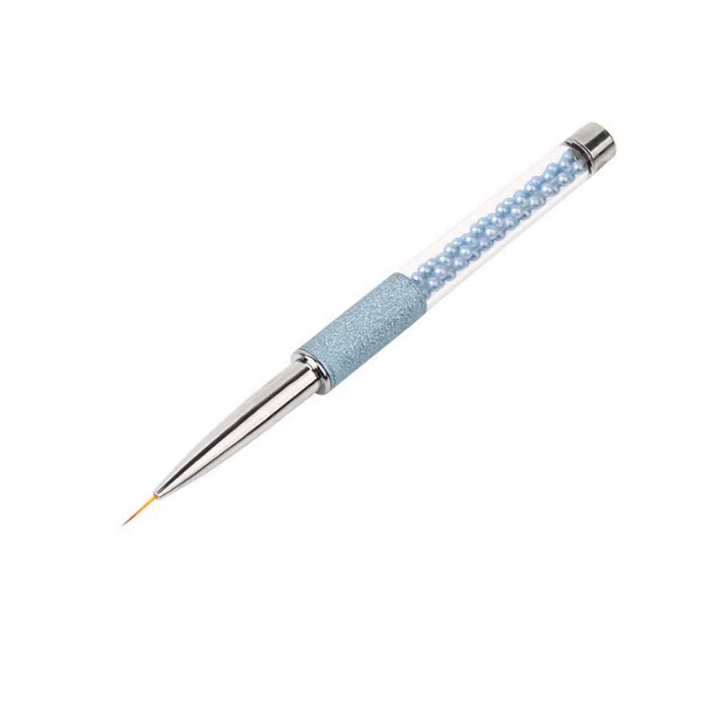 

1 шт. Лайнер для нейл-арта, кисть-ручка для рисования, кисти для ногтей, ручка с хрустальным стразом