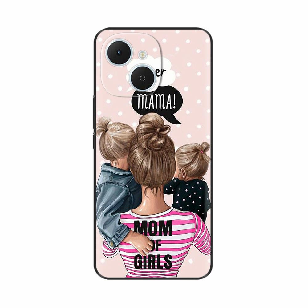 For Tecno Spark 40C Case Flowers Soft Silicone TPU Phone Cases For Tecno Spark 40C Shockproof Cool Wolf Flowers Protective Cover