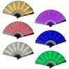 Folding Fan Fittings Decor Handheld Night Supplies Durable for Party Home Wedding Club Show