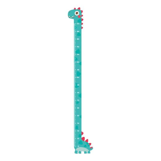 

Baby Growth Chart Wall Sticker Self-Adhesive Bedroom Play Room Nursery Giraffe Dinosaur Children Height Measurement Ruler Decal Dinosaur