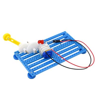 ערכת עשה זאת בעצמך מדע גנרטור ידני ערכת מודל פלסטיק צעצועים לילדים ניסוי נורת מאירה צעצועי מדע חינוכיים