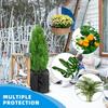 Cubierta Duradera de Protección contra Heladas para Plantas con Papel de Aluminio y Tejido No Tejido para Uso Exterior en Invierno Chaqueta Térmica para Árboles y Arbustos