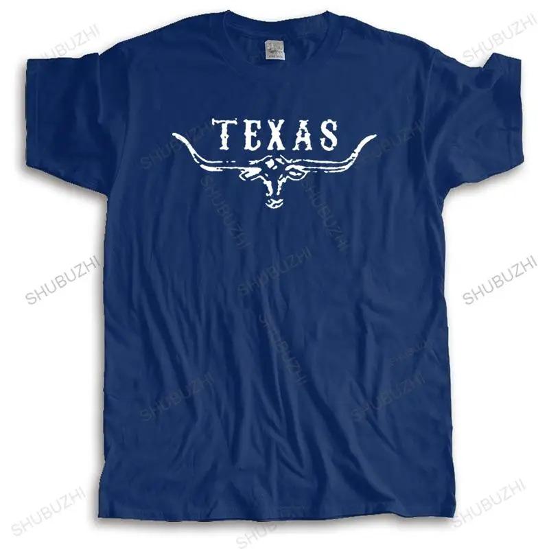 2024 Men's O-Neck Funny T Shirt Texas Longhorn Lone Star State T-Shirt Make Your Own Shirt Unisex Vintage Teeshirt Tops