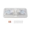 12V LED Light Trailer Accessories Ceiling Double Dome Light Interior Lighting for Marine Replacement Dome Light