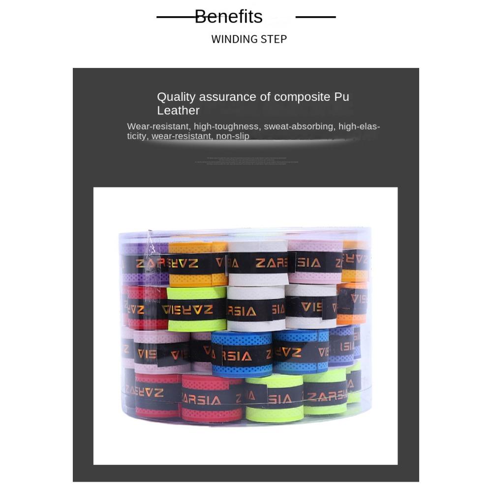 Sticky Badminton Racket Grips Sweatband Elasticity Tennis Anti-Slip Sweatband  Beach Tennis