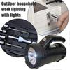 Multifunction Kit Household Outdoor Searchlight for 17pcs Mechanical Repair Tool