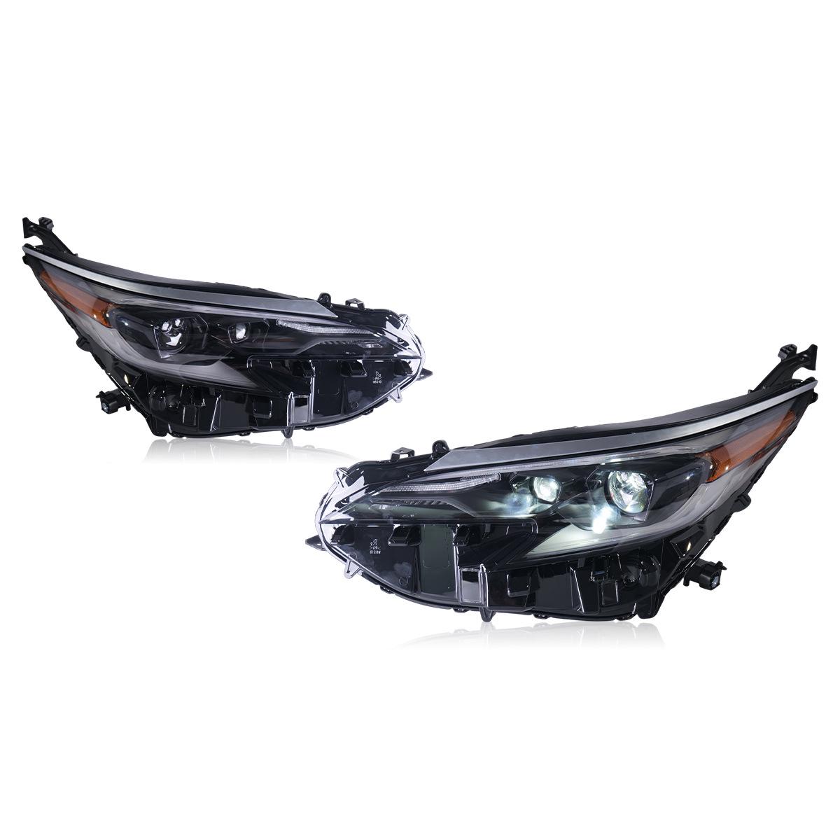 

Fits 21-26 Toyota Sienna: Premium LED Headlight Assembly with Daytime Running Lights.