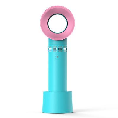 Handheld Leafless Fan for Home Use USB Charging Desktop Small Fan Outdoor Mini Portable Heat Dissipation and Cooling Fan