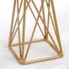 Tick Golden Candelabra Tea Light Holder Top Centerpiece Decor for Holiday, Party, , Wedding