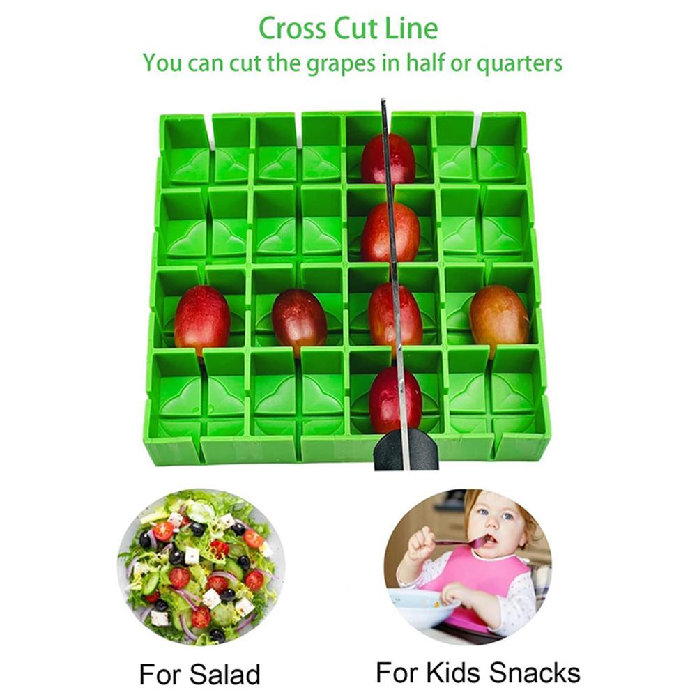 Grapes Cherry Tomatoes Cutter Slicer Half or Quarter Cutting for Making Salad