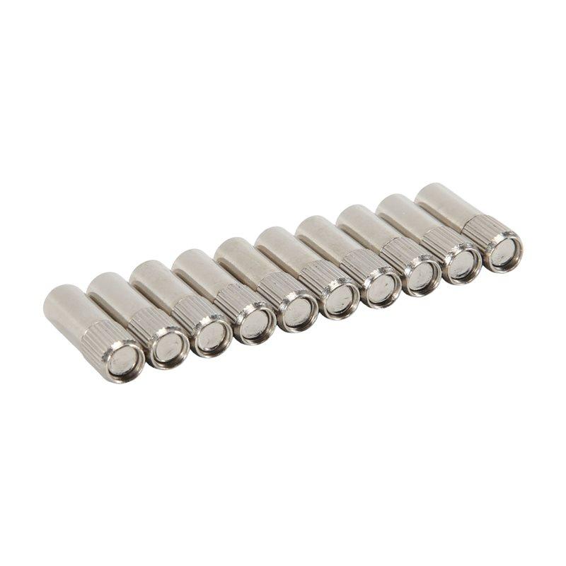BAAJ-Möbel Schrank Gerade Regalstützen Stifte 6mm X 20mm 10 Stück