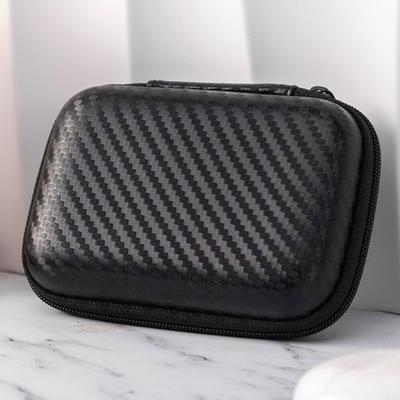 Simple EVA Earphone Bag Shockproof Wear-resistant Data Cable Organizer Durable Portable Hard Drive Protective Cover