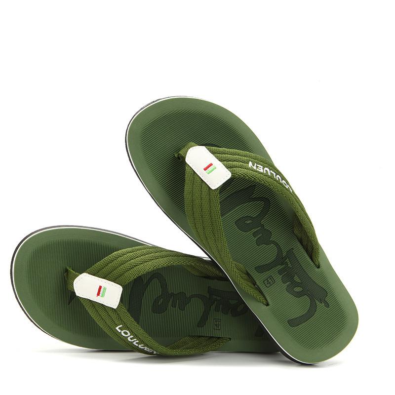 New beach flip-flops men's summer fashion outdoor men's sandals thick-bottomed pinch slippers