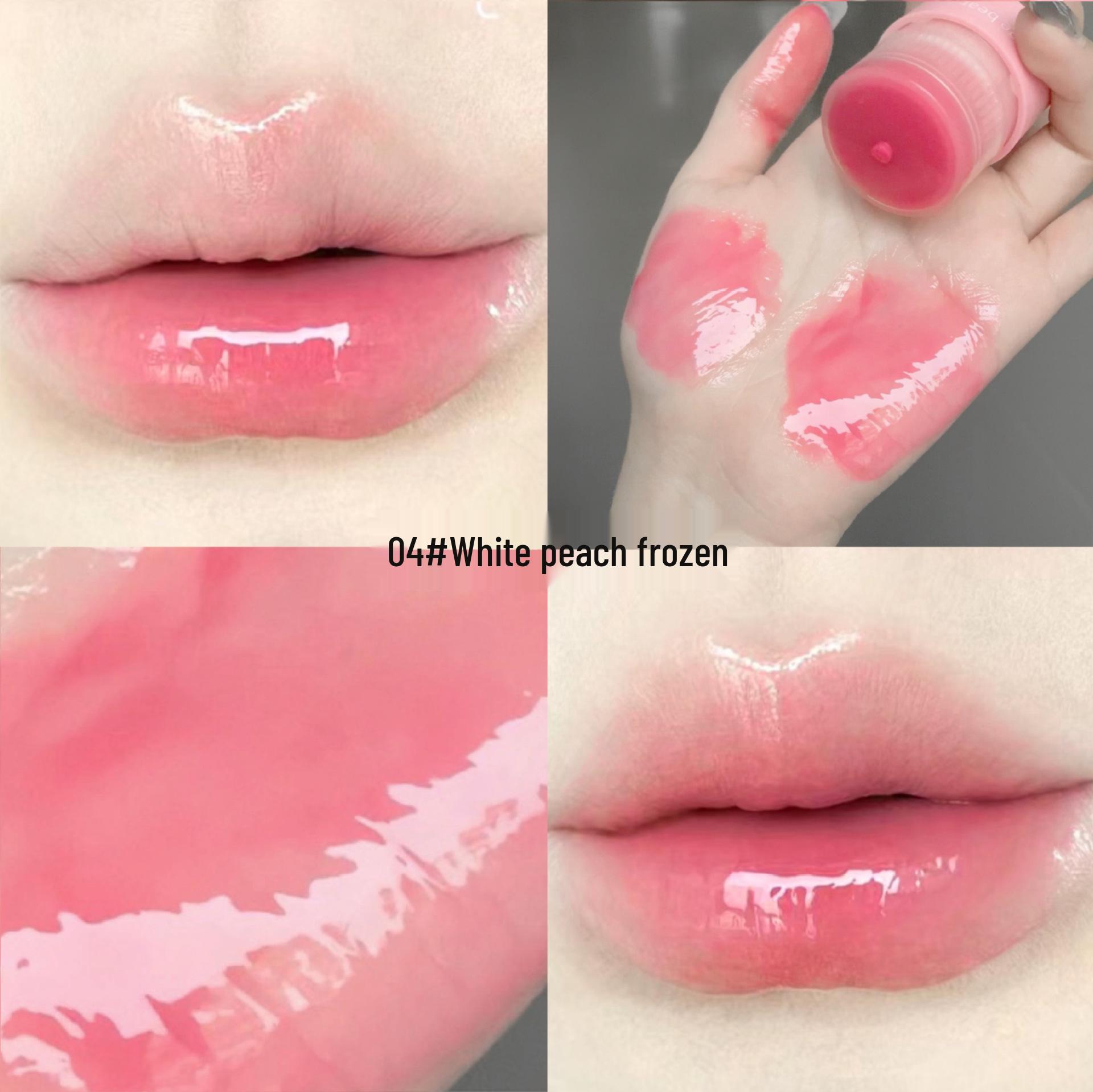 

Gege Gogo Увлажняющая и полупрозрачная эссенция-помада Little Bear - Летнее увлажняющее желе для пухлых губ 9g