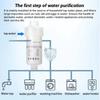 Water Filter Cartridge Washing Machine Filter with Adapter Bathroom Water Heater Toilet Household Purifier