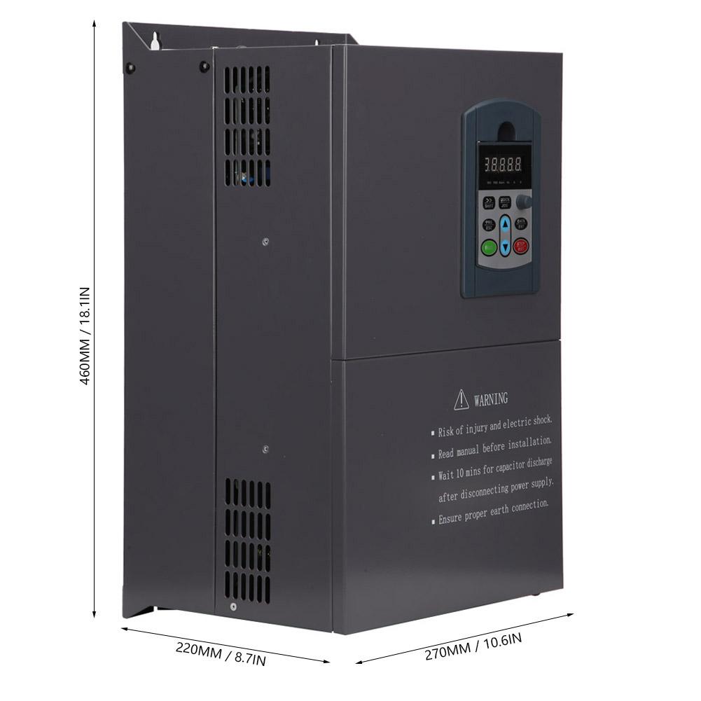 37KW 3 Phase AC380V VFD Inverter Heavy Duty Universal Vector Frequency Converter for Motor Speed Controller