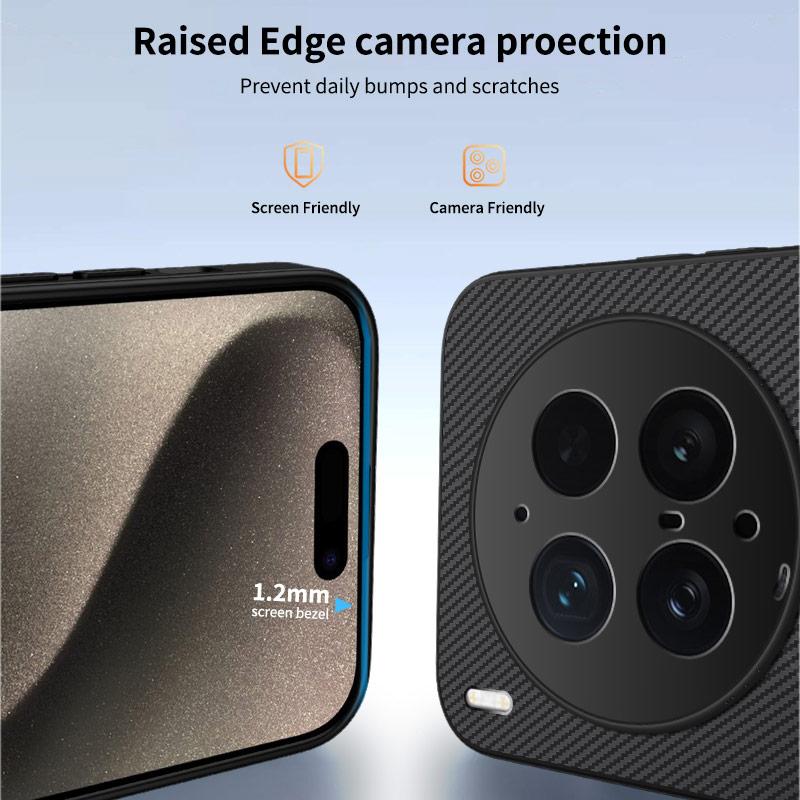 Kohlefaser-Textur Kabelloses Laden Magnetische Hülle Für VIVO X300 Ultra Pro X300Pro VIVOX300Ultra 5G Stoßfeste Handyhülle